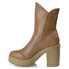 Journee Collection Womens Jaquie Round Toe Platform High Ankle Booties - image 2 of 4