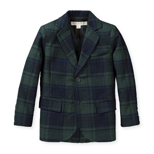 Hope & Henry Boys' Classic Suit Jacket (Green Plaid, 10) - 1 of 4