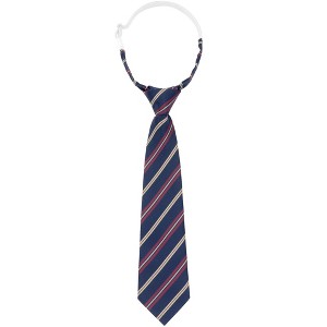 INSPIRE CHIC Men's Pre-tied Striped Adjustable Necktie - 1 of 4