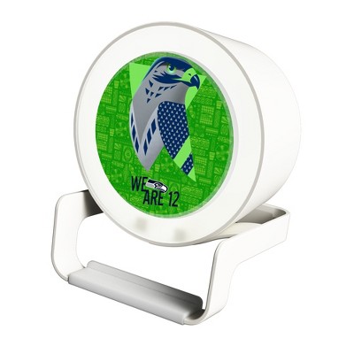 Keyscaper Seattle Seahawks 2024 Edition Night Light Charger and Bluetooth Speaker