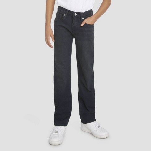   Essentials Boys' Regular Straight-Fit Jeans, Dark Wash,  5 : Clothing, Shoes & Jewelry