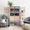 Sorbus 13 Inch 6 Pack Collapsible Fabric Storage Bins with Clear Window - for Organizing Clothes, Toys, Books, Shelves, Closets & more - 4 of 4