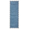 Scalloped Edge Area Rugs for Living Room Bedroom Modern Washable Rug Soft Non Slip Low Pile Accent Carpet - 4 of 4
