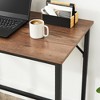 VASAGLE 39-Inch Computer Writing Desk, Home Office Small Study Workstation, Industrial Style PC Laptop Table, Steel Frame - 4 of 4