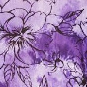 lavender tie dye floral