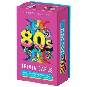 Journey of Something: 80's Trivia Cards - Party Card Game, 180 Rad Questions - 1 of 4