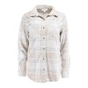 BeachLunchLounge Sally Cozy Soft Women's Shacket | Parchment - 2 of 4