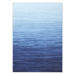 Washable Modern Ombre Soft Non Slip Area Rugs for Living Room Bedroom, Large Low Pile Floor Carpet for Dining Room - 1 of 4