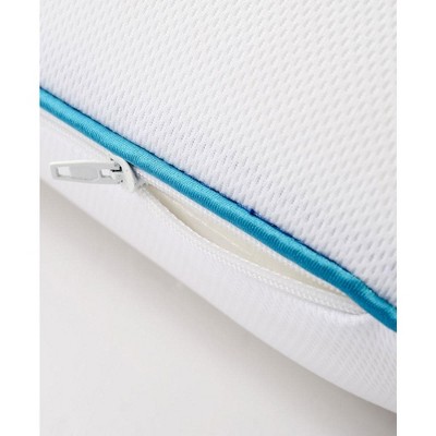 Cheer Collection White Gel Memory Foam Cooling Bed Pillow