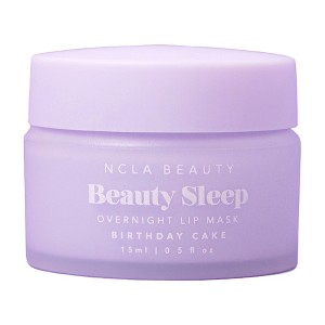 NCLA Beauty Sleep Overnight Lip Mask - Hydrating Lip Mask - Birthday Cake - 0.5 oz - 1 of 4