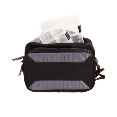 fishing tackle box with tackle