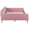 PAGED Bed Frame Upholstered Daybed with 4 Support Legs and Two Armrests, Easy Assembly, Box Spring Not Required - 4 of 4