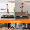 Deerrun 14.96*31.5 Inch Run Belt 1.2HP Portable Treadmills with Remote Control & LED Display(Black) - 2 of 4