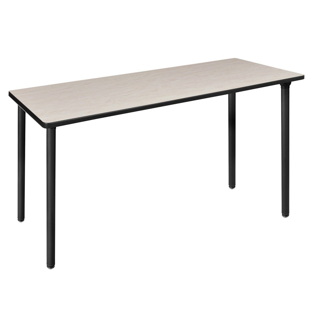 Photos - Dining Table 72"x24" Kee Folding Training Seminar Table Maple/Black - Regency