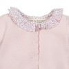 Hope & Henry Baby  Ruffle Collar Button Front Sweater Romper, Infant - 2 of 4