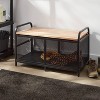 Metal Storage Bench - Brightroom™ - 2 of 3