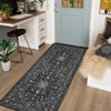 Garvee Washable Area Rug Vintage Neutral Stain Resistant Runner Soft Non Slip Large Floor Carpet for Living Room Bedroom Kitchen Home Office Indoor - 4 of 4
