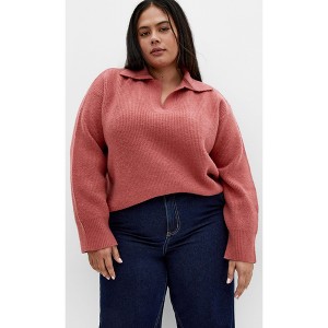 Women's Plus Size Star Alley Jumper - rose | CITY CHIC - 1 of 4