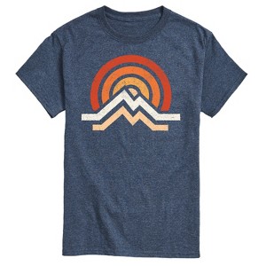 Men's - Instant Message - Simple Mountains Short Sleeve Graphic T-Shirt - 1 of 4