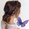 Unique Bargains Gradient Duckbill Butterfly Hair Clips 1 Pc - 2 of 4