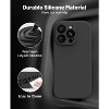 BONGEEK for iPhone 16 Pro Max Case, Compatible with MagSafe, Shockproof Magnetic Silicone Case ,[Military Grade Protection] Black - 4 of 4