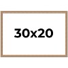 PosterPalooza | Deco Brown Picture Frame - UV Acrylic, Backing Board, Hanging Hardware Included - 2 of 4