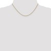 Black Bow Jewelry 1.5mm, 14k Yellow Gold, Solid Anchor Link Chain Necklace - 2 of 4