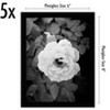 Americanflat 6" x 8" Picture Frame with Polished Plexiglass - Set of 5 - Galleria Collection - Gallery Wall Frame Set for Tabletop - Black - 2 of 4