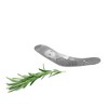 KB KITCHEN BASICS Stainless Steel Garlic Crusher with Herb Stripping - Versatile Tool, Honeycomb Design, Multi-Functional Sides, Dishwasher-Safe - 4 of 4