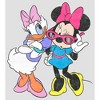 Women's Mickey & Friends Daisy Duck and Minnie Mouse Racerback Tank Top - 2 of 4
