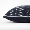 HomeRoots 20" Blue and White Cotton Pillow - 4 of 4