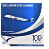 Airbus A350-900 Commercial Aircraft "Delta Air Lines" White and Blue with Stripes 1/400 Diecast Model by GeminiJets - 3 of 3