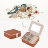 REGALWOVEN Daily Use Travel Mini Modern Portable Jewelry Box - 2 of 4