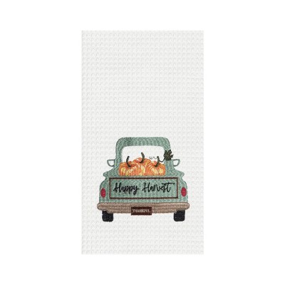 C&f Home Advice From A Bear Embroidered Waffle Weave Kitchen Towel : Target