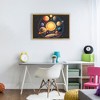 Stupell Industries Round Cosmic Solar System Floating Frame Canvas Art - 3 of 4