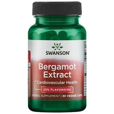 Swanson Bergamot Extract 500 mg 30 Veggie Capsules