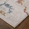 Pasha Transitional Floral & Botanical Ivory/Blue/Gold Area Rug - image 3 of 4