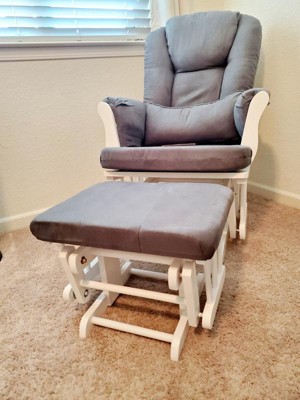 Storkcraft Tuscany Espresso Frame Glider And Ottoman Target