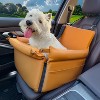TruAIR Foldable Dog Car Seat Ð Booster Travel Bed for Medium Pets - 2 of 4