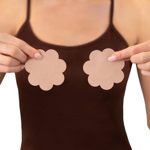 nipple covers for satin dress WIGI Disposable Satin Nipple Covers for Women (60 Pieces)