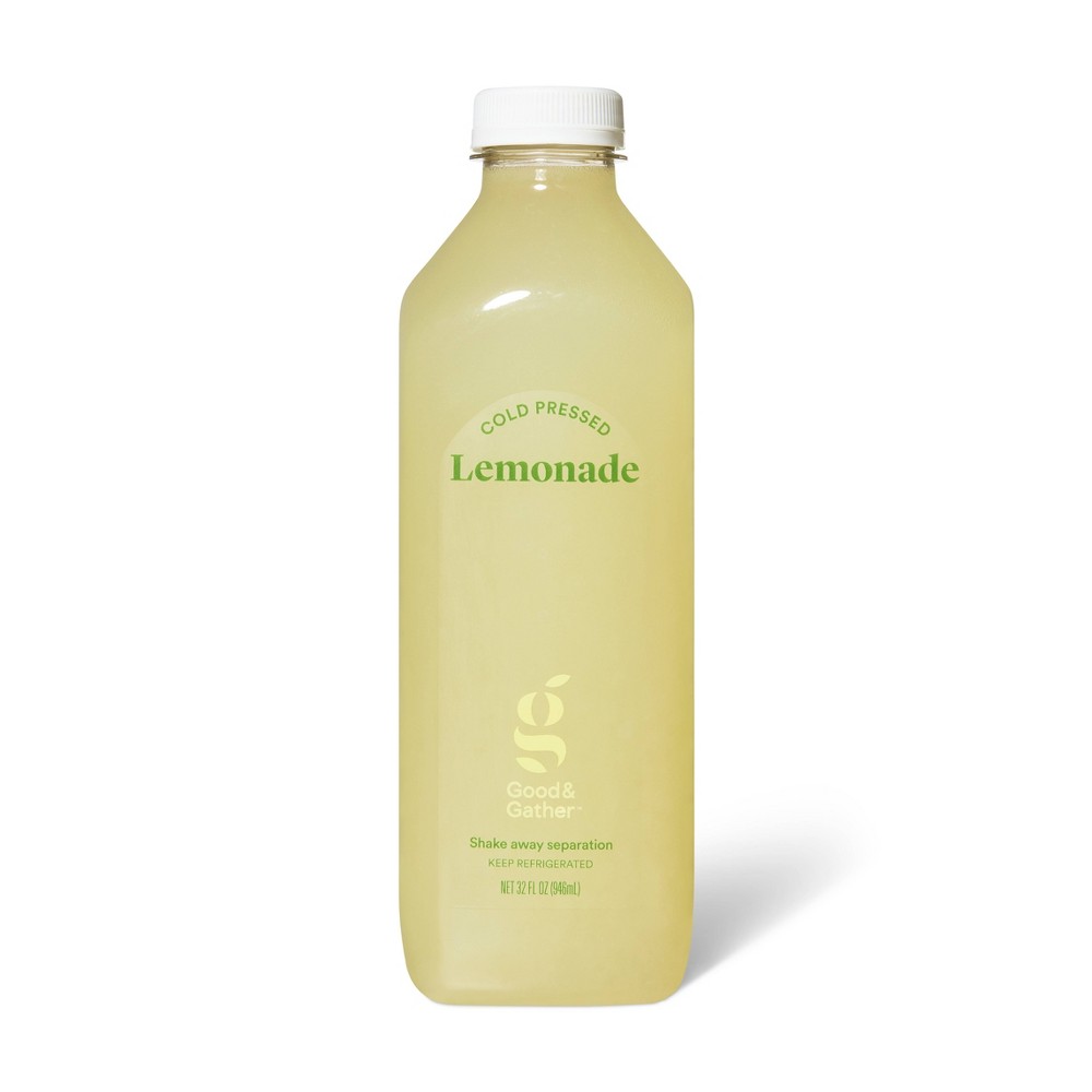 Cold Pressed Lemonade - 32 fl oz - Good & Gather™