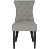 Columbo 21" H Tufted Side Chair (Set of 2) - MCR4719 - Granite - Safavieh Couture - 3 of 4