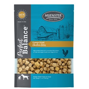 Muenster Perfect Balance Chicken Flavor Freeze Dried Dog Treats - 5oz - 1 of 4