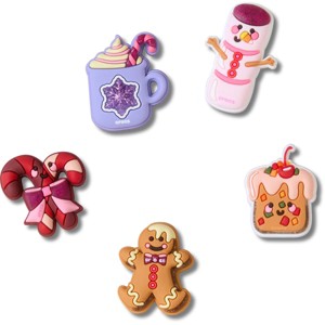 Crocs Jibbitz Cute Winter Foods Shoe Charms 5-Pack - 1 of 4