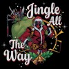 Womens Marvel: Deadpool Jingle All The Way Portrait T Shirt - 2 of 4