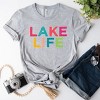 Simply Sage Market Lake Life Colorful Short Sleeve Tee - 3 of 4