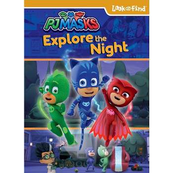 PJ Masks - Explore the Night Look and Find Activity Book - PI Kids (Hardcover)
