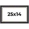PosterPalooza | Embellished Black Picture Frame - UV Acrylic, Backing Board, Hanging Hardware Included - 2 of 4