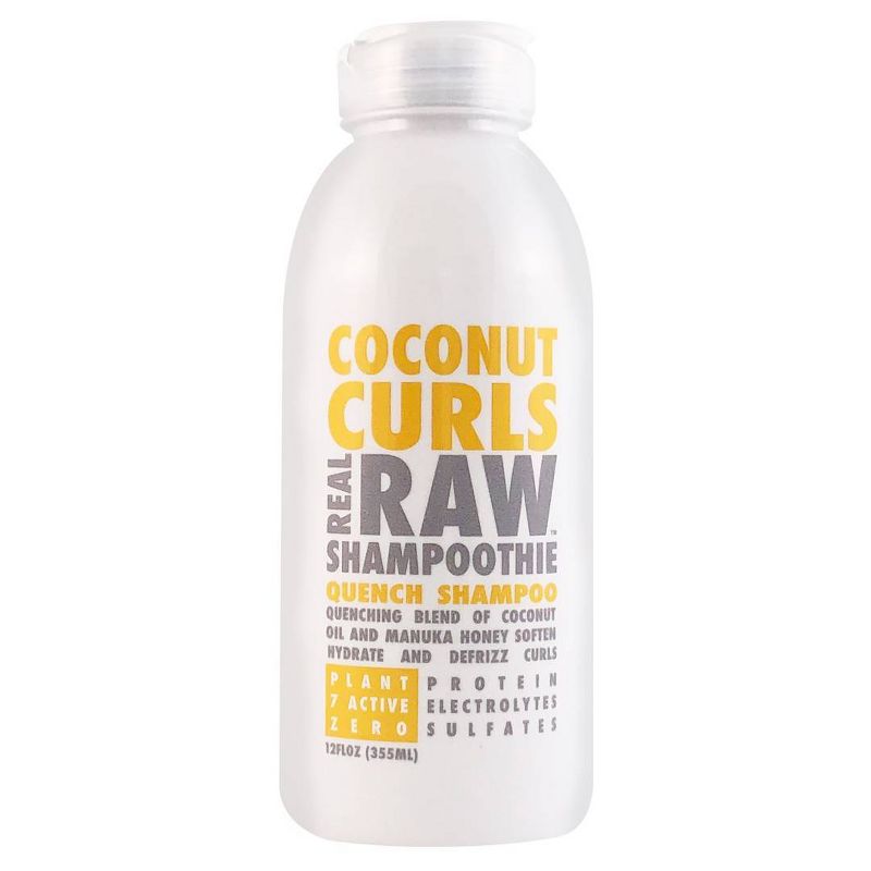 Real Raw Shampoothie Coconut Curls Quench Shampoo - 12 fl oz, 1 of 6