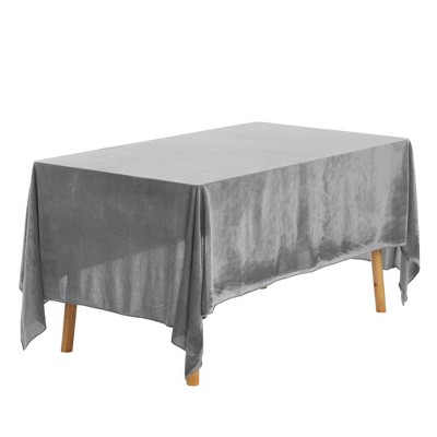 Unique Bargains Rectangle Wrinkle Resistant Washable Polyester Table Cover 1 Pc